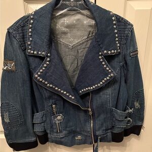 Double D Ranch Embellished Denim Jacket
